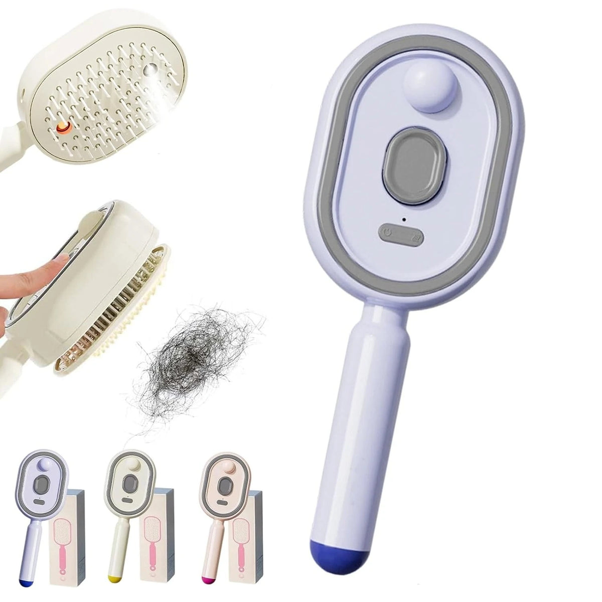 3-in-1 Scalp Massager Comb